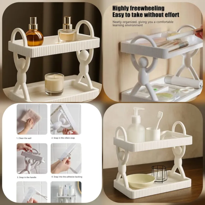 Self-Adhesive Wall Storage Shelf