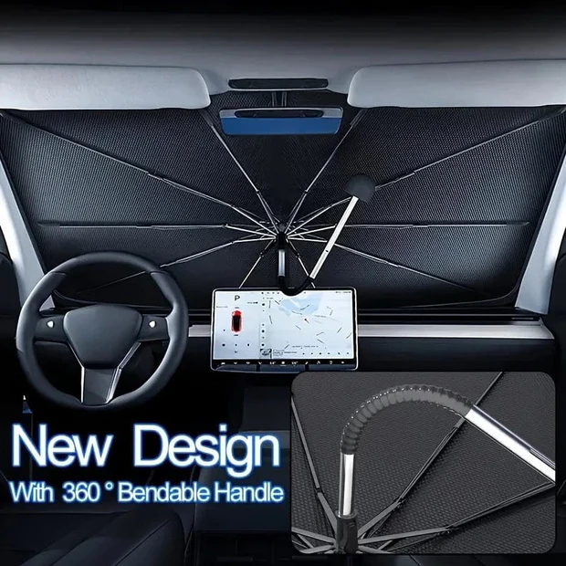Foldable Car Windshield Sunshade Umbrella