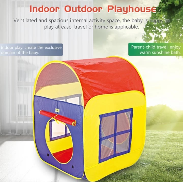 Kids Foldable Pop-Up Play Tent
