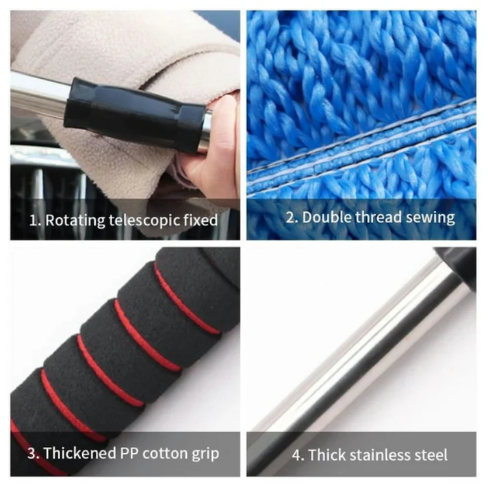 **Microfiber Car Wash Mop Kit**