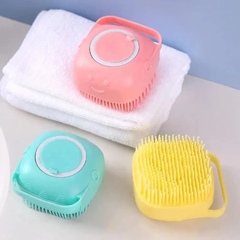 Silicone Bath Scrubber Brush