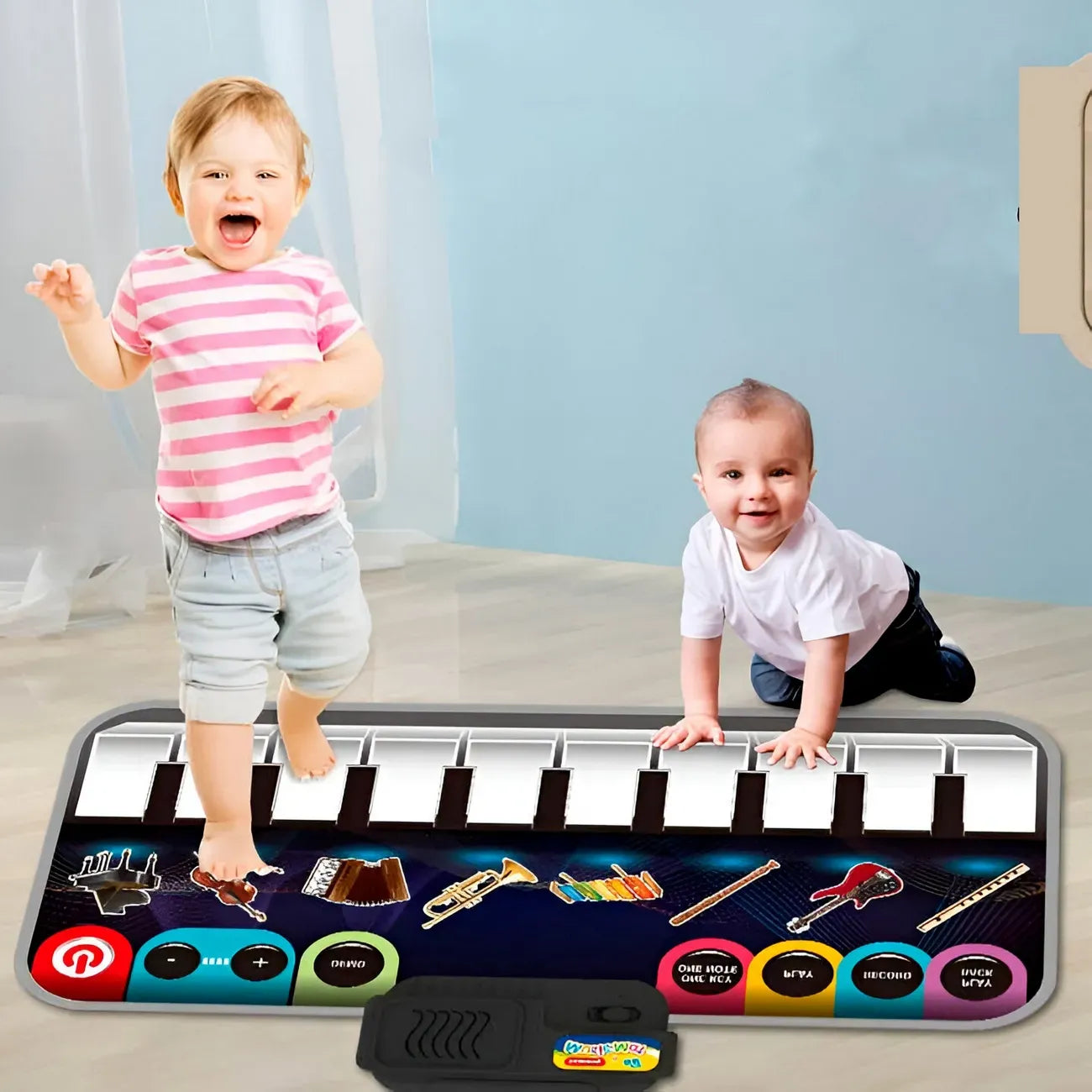 Piano Music Mat with 10 Keys