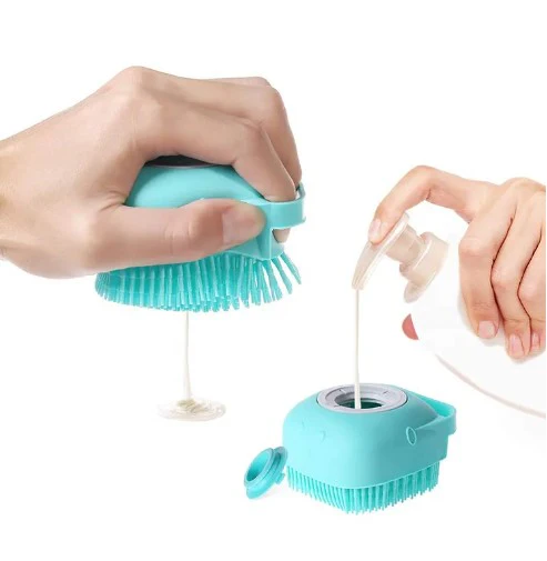 Silicone Bath Scrubber Brush
