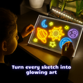 MagicGlow™ Glowing LED Drawing Board (Allow to open)