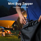 USB Electric Mosquito Killer Racket Lamp | Silent & Safe Insect Killer Light