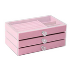 Acrylic Velvet Jewelry Organizer