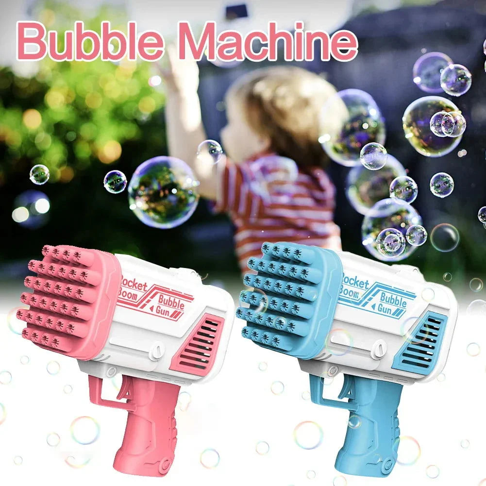 Mini Bazooka Bubble Gun Machine 36 Holes