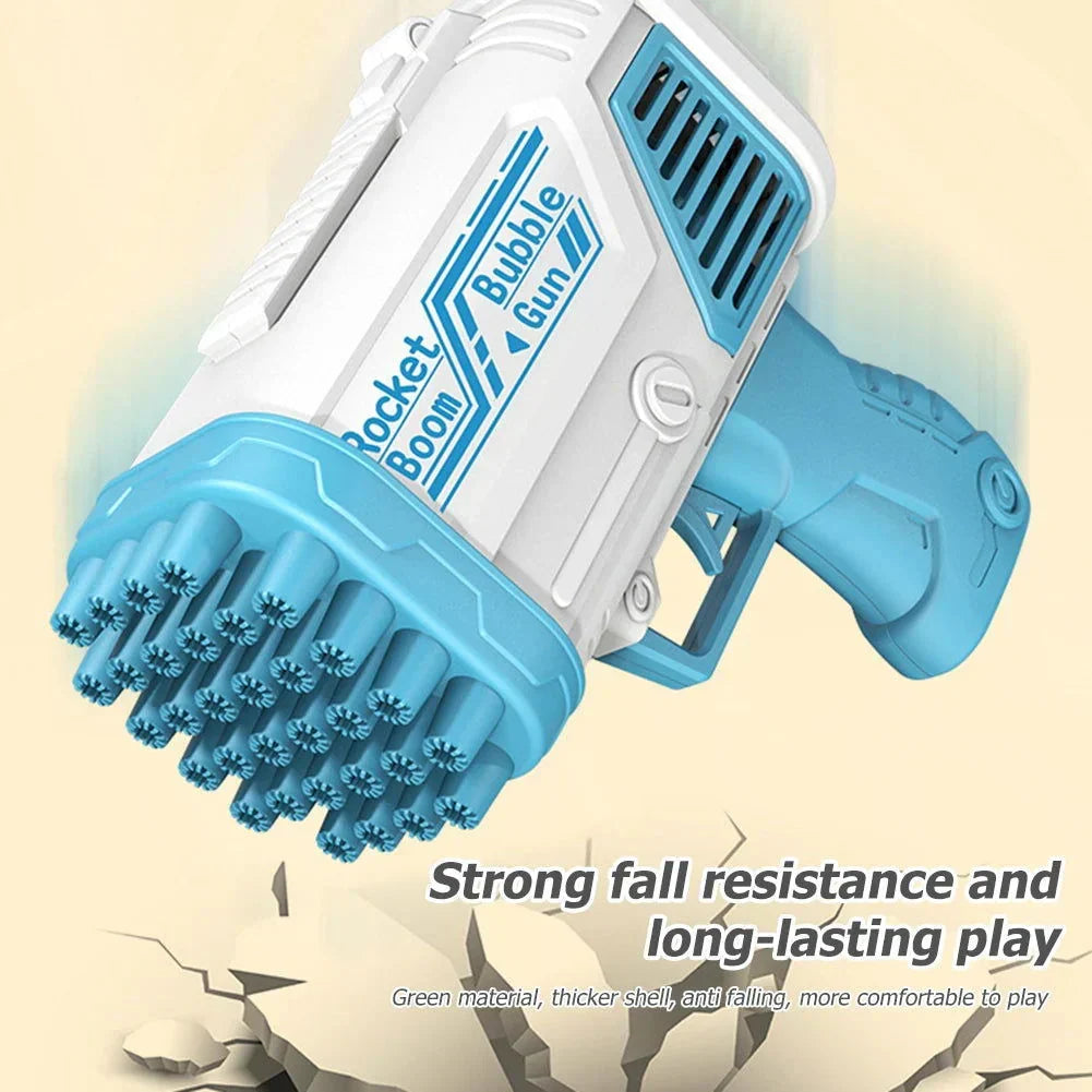Mini Bazooka Bubble Gun Machine 36 Holes