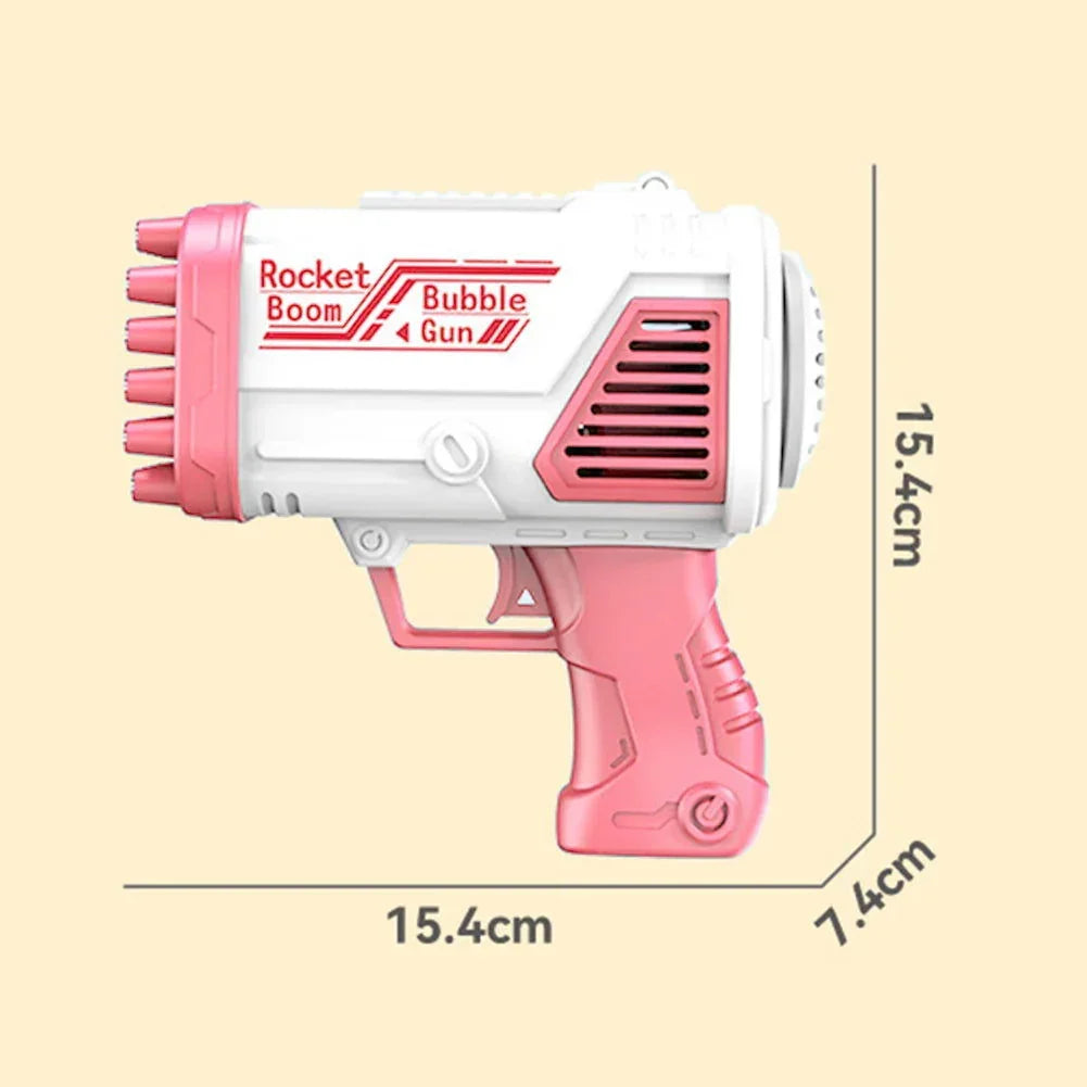 Mini Bazooka Bubble Gun Machine 36 Holes
