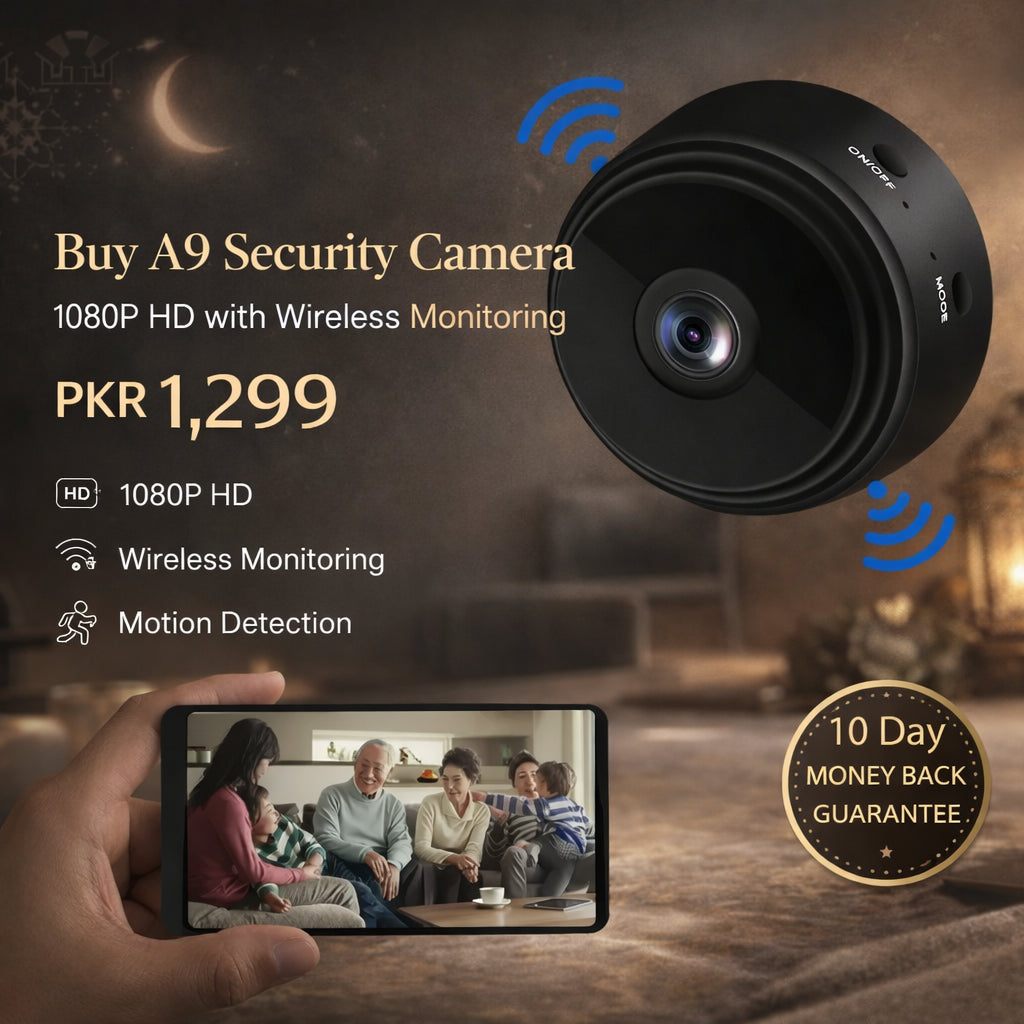 A9 Security Camera 1080P HD with Wireless monitoring