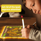 MagicGlow™ Glowing LED Drawing Board (Allow to open)