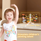 MagicGlow™ Glowing LED Drawing Board (Allow to open)