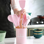 12-Pcs Silicone Kitchen Utensil Set