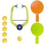 Indoor hanging table tennis self-training set for practice sessions