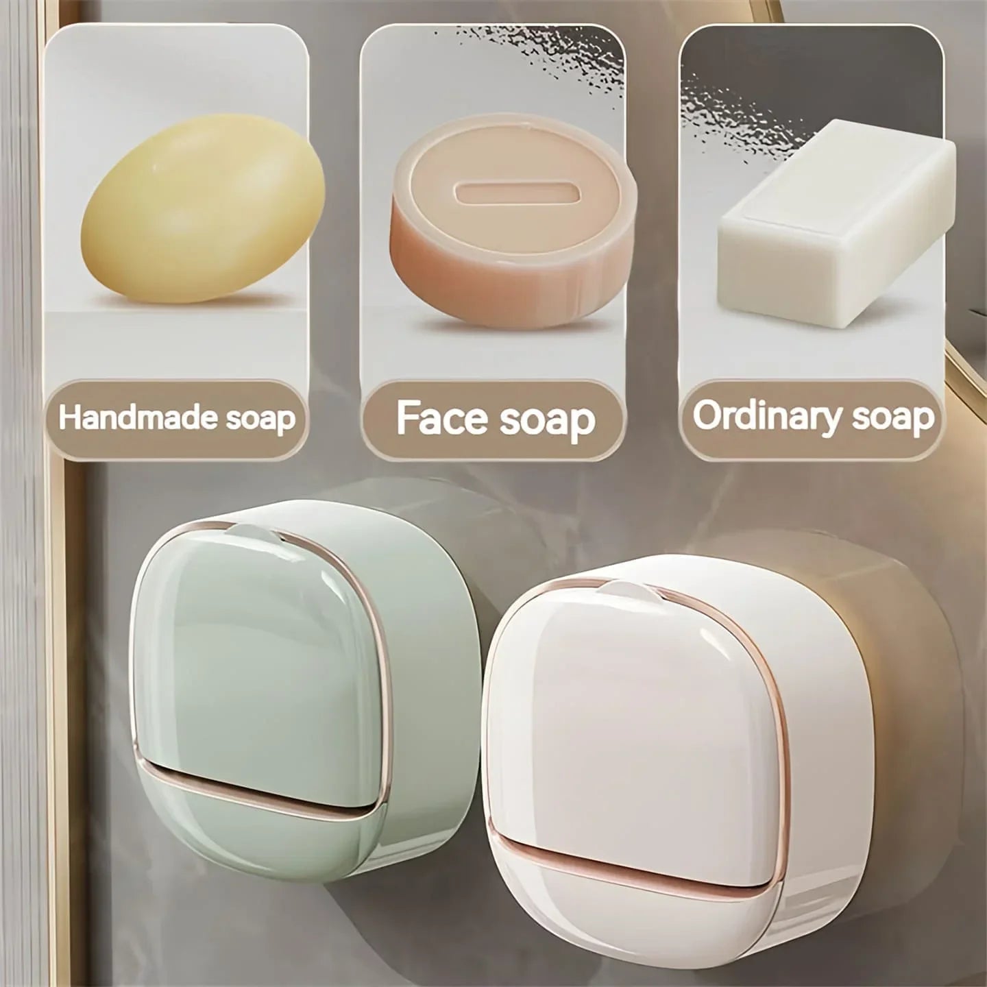 Wall-Mounted Soap Holder