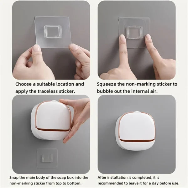 Wall-Mounted Soap Holder