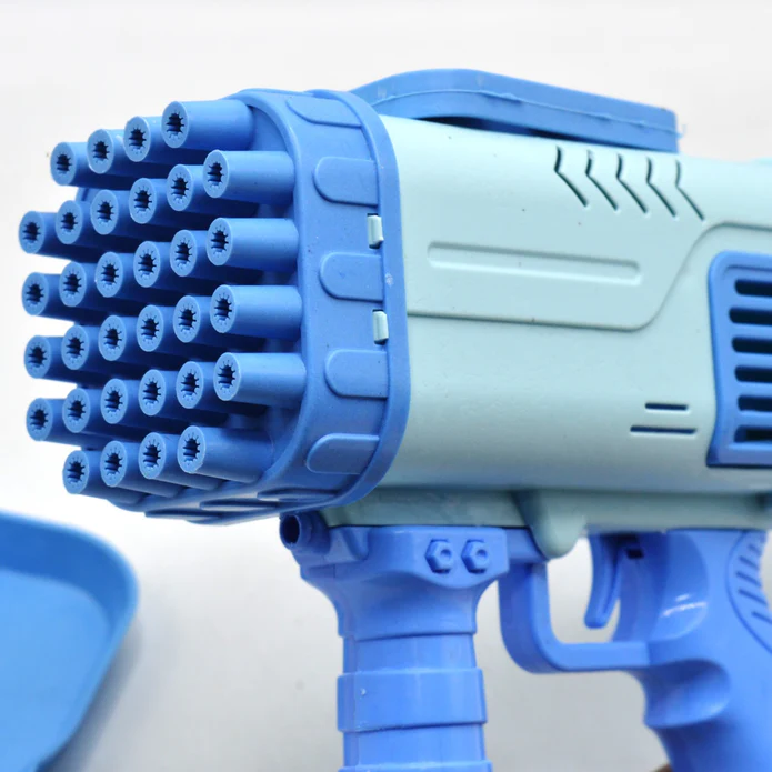 Bazooka 32-hole bubble gun toy for endless bubble fun