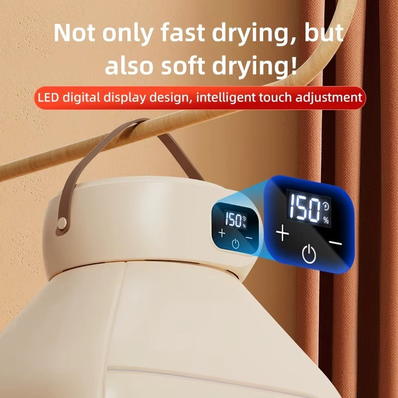 Compact Smart Clothes Drying Heater - Foldable