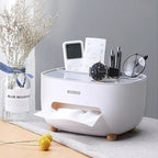 Ecoco Tissue Box With Multifunctional Holder