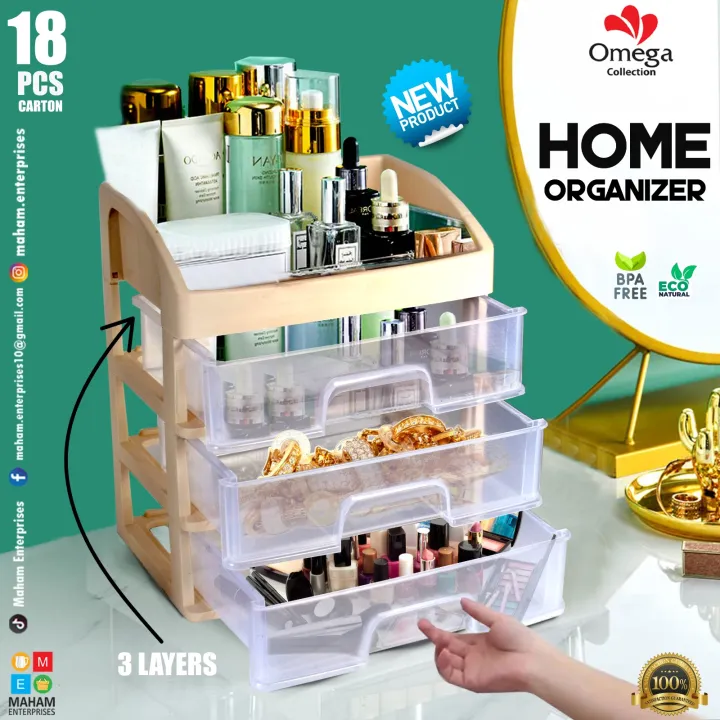 Spacious Makeup Organizer
