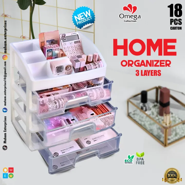 Spacious Makeup Organizer