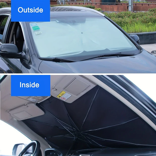 Foldable Car Windshield Sunshade Umbrella