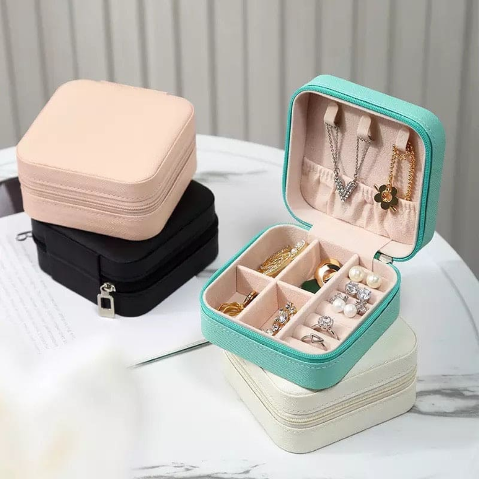 Mini Leather Jewelry Box