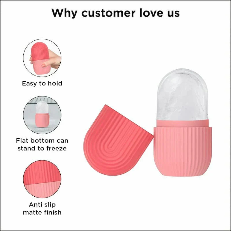 Ice Face Roller Silicone Facial Cube