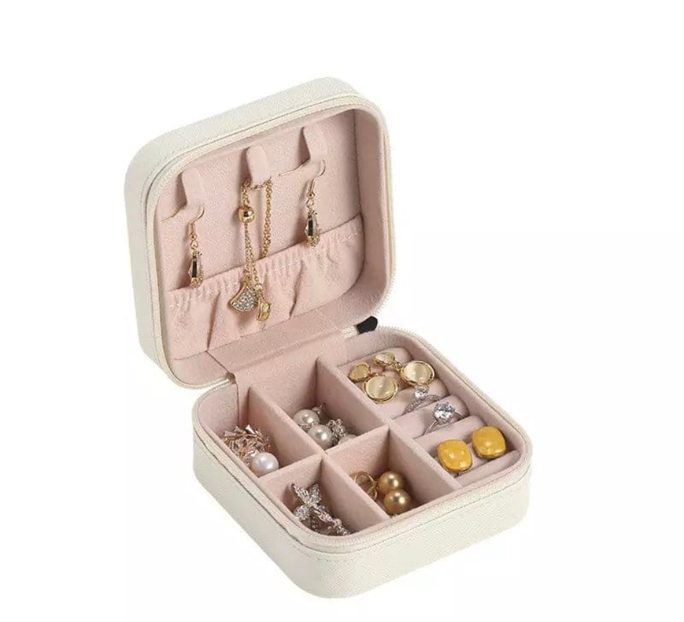 Mini Leather Jewelry Box