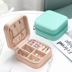 Mini Leather Jewelry Box