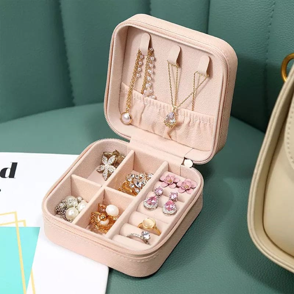 Mini Leather Jewelry Box