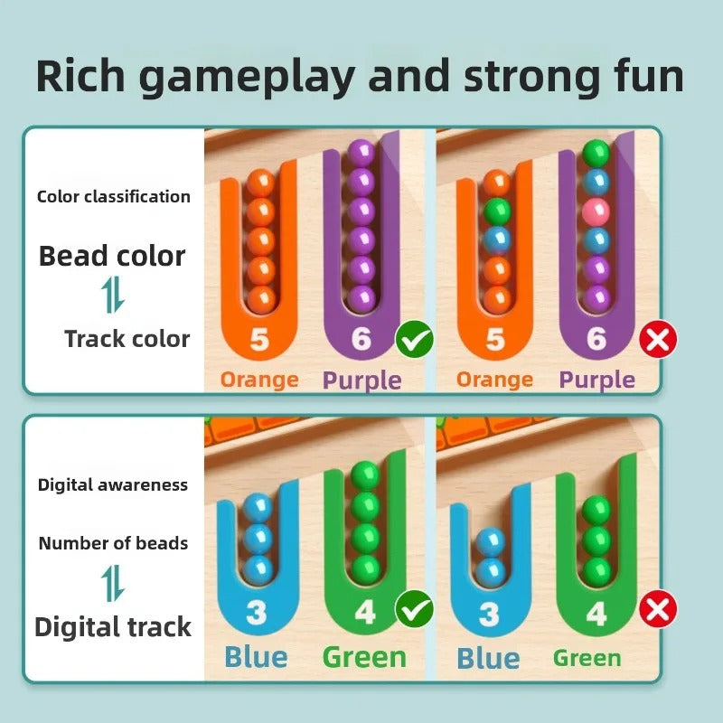 Magnetic Maze Learning Toy for Kids 3+