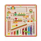 Magnetic Maze Learning Toy for Kids 3+